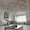 Ekena Millwork 638W x 638H x 38T Large Fowler Decorative Fretwork Wood Ceiling Panels, Red Oak CELW60X60X0375FLRRO - alternate 7